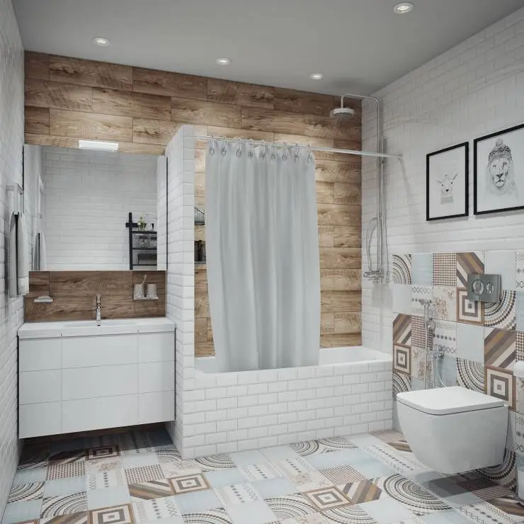 How to Mix and Match Bathroom Tiles: 5 Stylish Ways