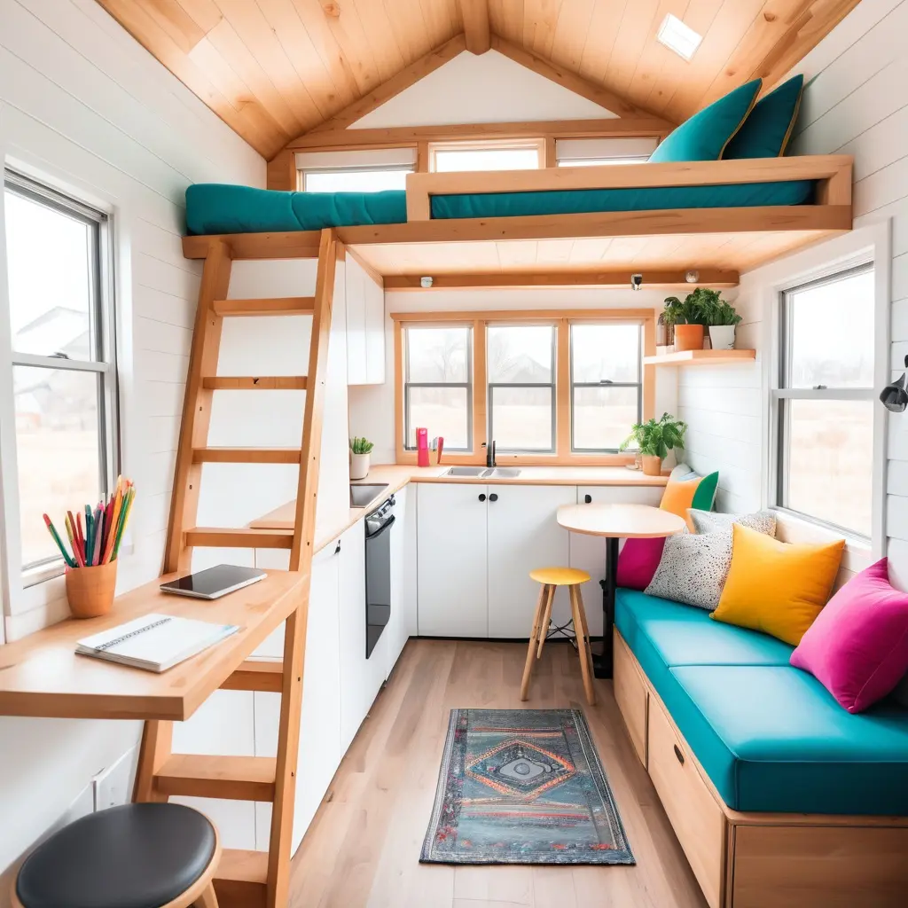 10 Tiny House Design Ideas for Small Spaces: Storage, Light and Lofts
