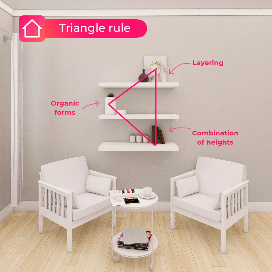 How to Layer Decor: Triangle, Layers and Mixed Heights