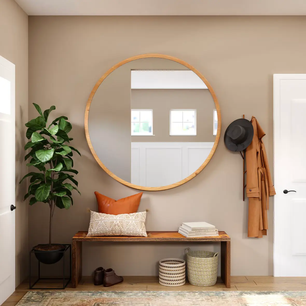 How to Decorate with Mirrors: Types, Rooms and Light
