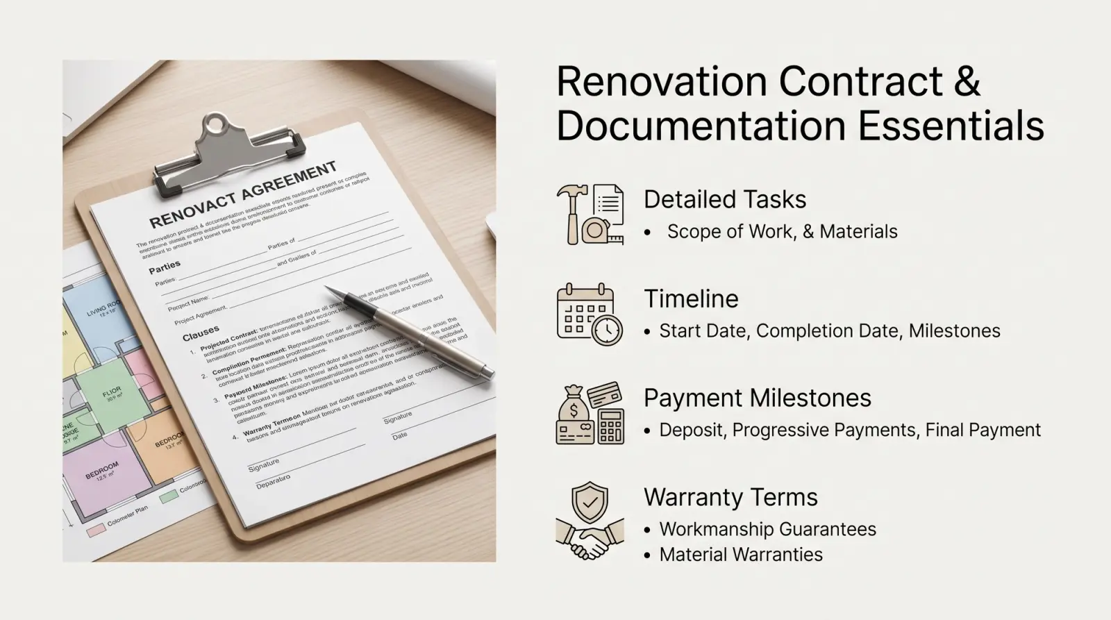 Renovation contract infographic … 2K 202608181632