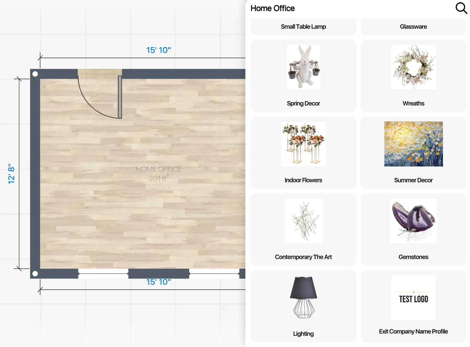 Furniture Store Room Planner: Home Planner for B2B