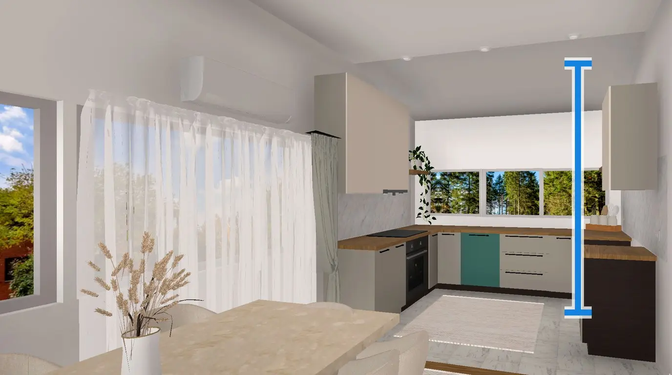 كيفية تغيير ارتفاع السقف في Home Planner